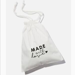 Cotton On Kids White & Black Baby Gift Bag New